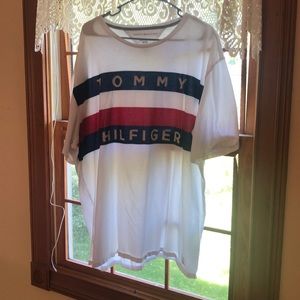 Vintage Tommy Hilfiger Worn T shirt